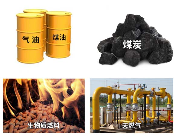 常見的熱源可以分為固體燃料、液體燃料、氣體燃料等